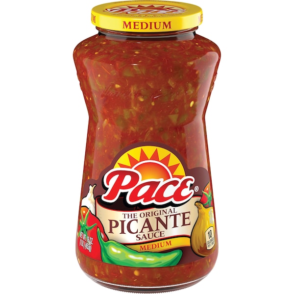 Medium Picante Sauce 16 oz., PK12